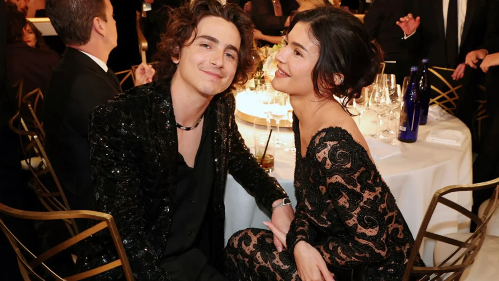 Timothée Chalamet y Kylie Jenner